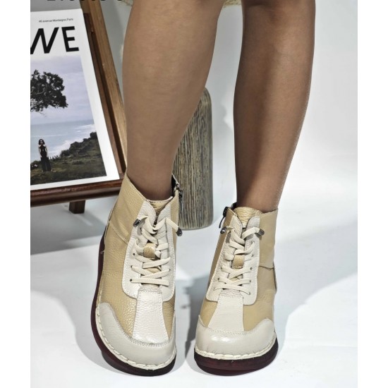 Дамски боти естествена кожа KL82  | Alba.bg