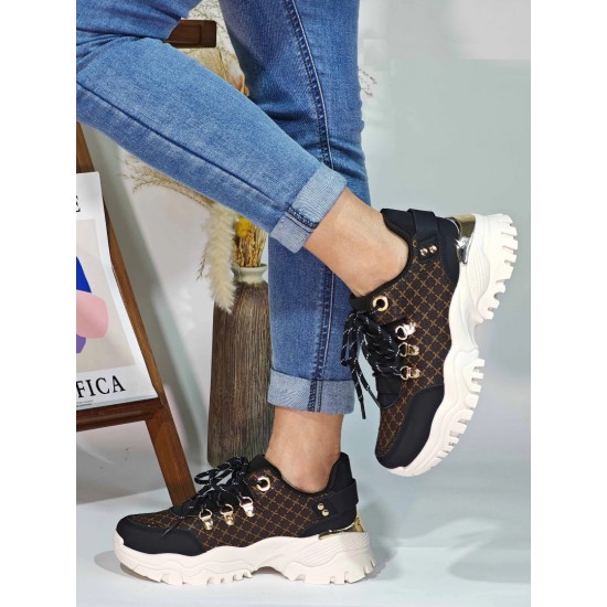 Дамски маратонки с дебела подметка BN333  | Alba.bg