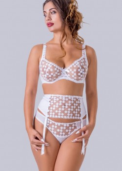 Дамски Soft сутиен в бял цвят JS001