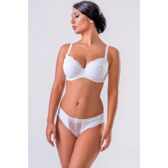 Елегантен повдигащ сутиен в бял цвят SP004 | Alba.bg Елегантен повдигащ сутиен в бял цвят SP004 | Alba.bg