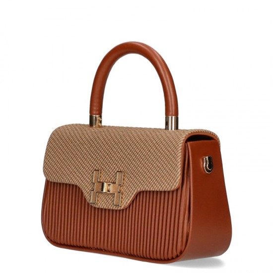 Дамска чантичка Gallantry Paris в кафяв цвят WB008  | Alba.bg