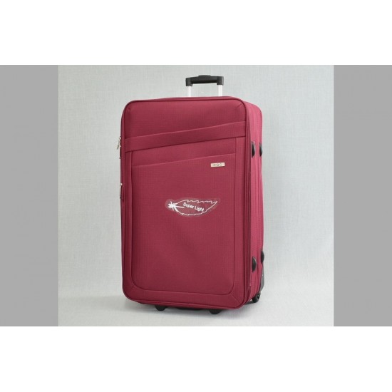 Голям куфар цвят бордо DL2030 | Alba.bg Голям куфар цвят бордо DL2030 | Alba.bg