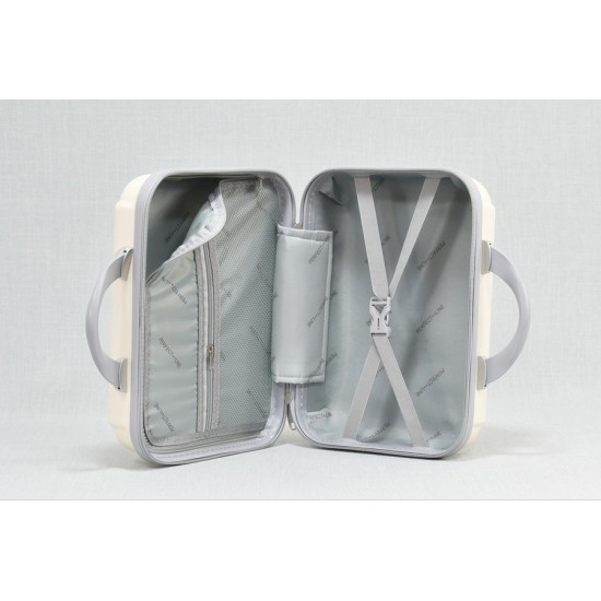 Комплект 3 куфара и чанта за ръчен багаж бежов цвят LP223 | Alba.bg Комплект 3 куфара и чанта за ръчен багаж бежов цвят LP223 | Alba.bg