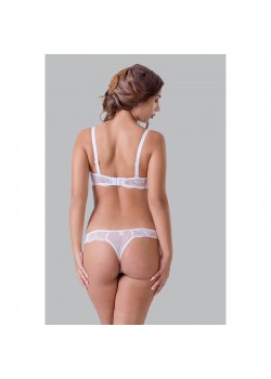 Сутиен Soft, дантела в бял и жълт цвят SA377 Сутиен Soft, дантела в бял и жълт цвят SA377