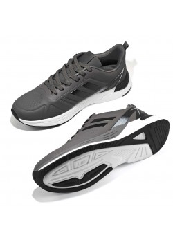 Мъжки маратонки в сив цвят DL201 Мъжки маратонки в сив цвят DL201