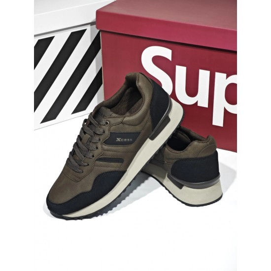 Мъжки маратонки Black/Brown M792  | Alba.bg