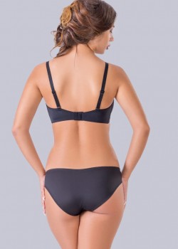 Дантелен Push up сутиен в черно/кафяво TP008 Дантелен Push up сутиен в черно/кафяво TP008