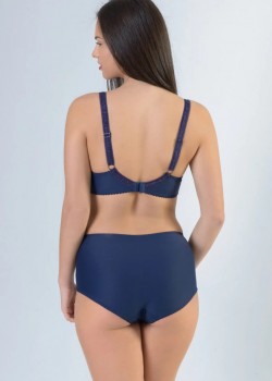 Елегантен сутиен с дантела в син цвят VB001 Елегантен сутиен с дантела в син цвят VB001