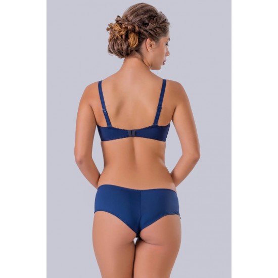 Soft сутиен с меки чашки в син и оранжев цвят за малък и среден бюст SS007 | Alba.bg Soft сутиен с меки чашки в син и оранжев цвят за малък и среден бюст SS007 | Alba.bg