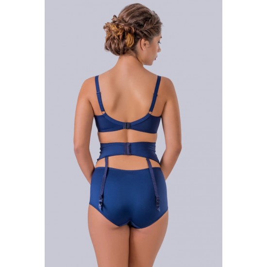 Дантелен сутиен за среден и голям бюст с в син и оранжев цвят SB002 | Alba.bg Дантелен сутиен за среден и голям бюст с в син и оранжев цвят SB002 | Alba.bg