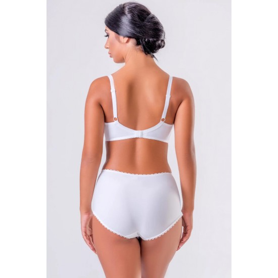 Елегантен сутиен в бял цвят за среден и голям бюст SB001 | Alba.bg Елегантен сутиен в бял цвят за среден и голям бюст SB001 | Alba.bg