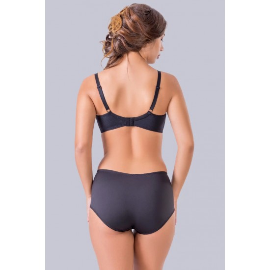 Дантелен сутиен за среден и голям бюст в черно/кафяво TB001 | Alba.bg Дантелен сутиен за среден и голям бюст в черно/кафяво TB001 | Alba.bg