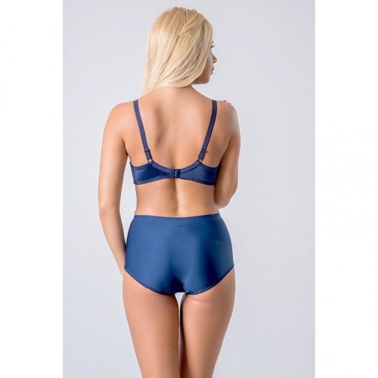 Сутиен в тъмносин цвят с фина бродерия AB144 | Alba.bg Сутиен в тъмносин цвят с фина бродерия AB144 | Alba.bg