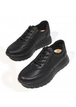 Дамски ежеднежни обувки в черно - спортни 8081