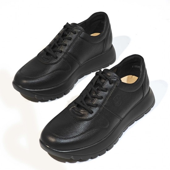 Дамски ежеднежни обувки в черно - спортни 8081  | Alba.bg