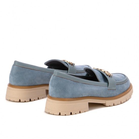 Ежедневни дамски обувки в син цвят V342  | Alba.bg