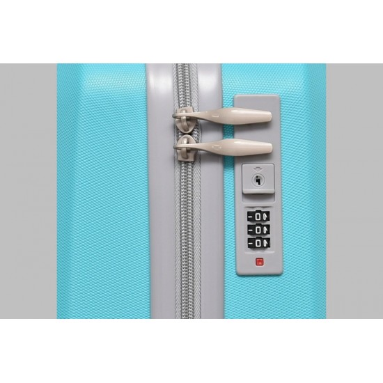 Пътнически куфар с 4 колелца - различни цветове ABS-11  | Alba.bg