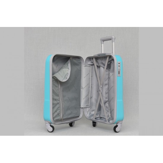 Пътнически куфар с 4 колелца - различни цветове ABS-11  | Alba.bg