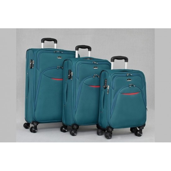 Комплект 3 куфара в различни цветове 33012  | Alba.bg