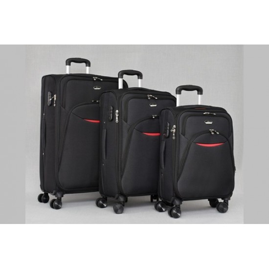 Комплект 3 куфара в различни цветове 33012  | Alba.bg