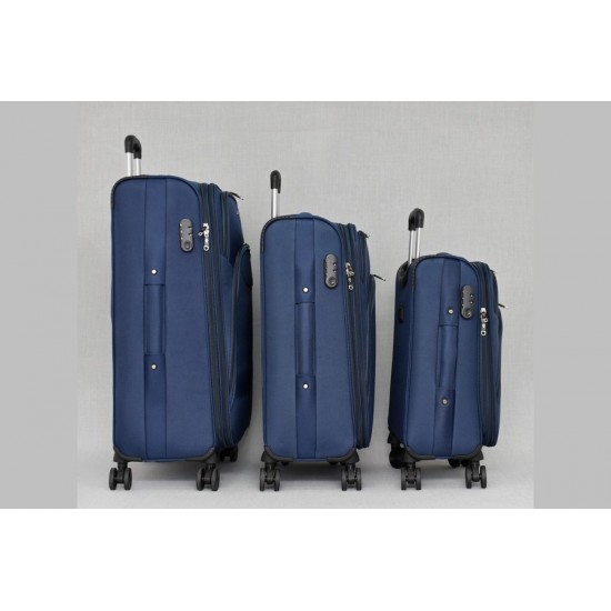 Комплект 3 куфара в различни цветове 33012  | Alba.bg