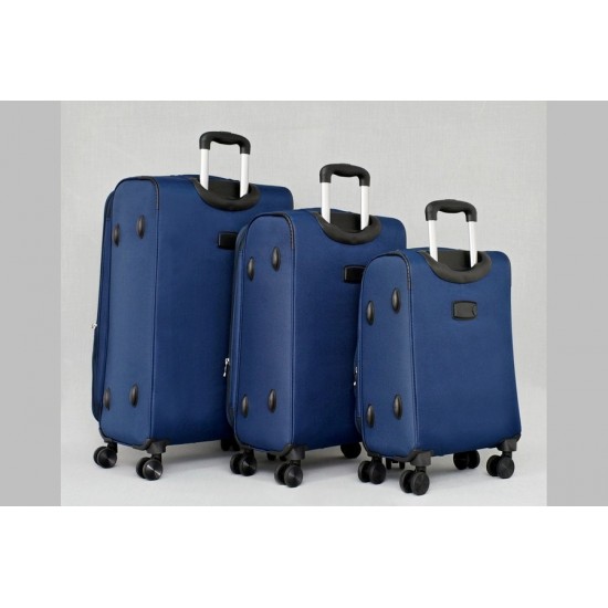 Комплект 3 куфара в различни цветове 33012  | Alba.bg