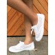 Дамски спортни обувки в бял цвят, мрежести 771-1  | Alba.bg
