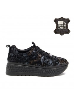 Дамски маратонки от естествена кожа GL304