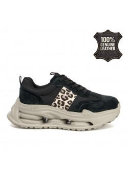 Дамски маратонки от естествена кожа GL727