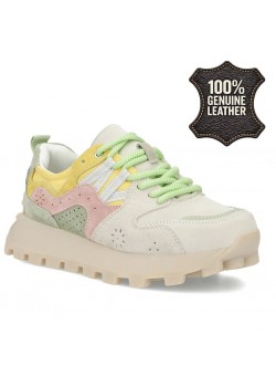 Дамски маратонки от естествена кожа GL002