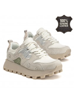 Дамски маратонки от естествена кожа GL022