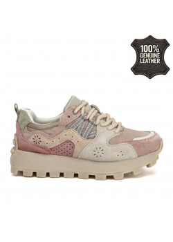 Дамски маратонки от естествена кожа GL022