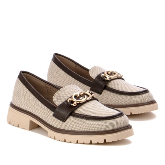 Ежедневни дамски обувки в бежов цвят V347  | Alba.bg