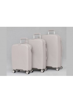 Комплект 3 броя куфари - Полипропилен 9913 - различни цветове