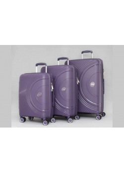 Комплект куфари 3 броя - Полипропилен 8604