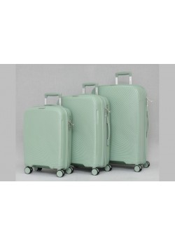 Комплект 3 броя куфари - Полипропилен 9913 - различни цветове