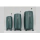 Комплект 3 броя куфари - Полипропилен 9914 цвят петрол  | Alba.bg