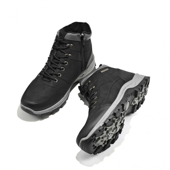 Зимни боти с цип и връзки  | Alba.bg